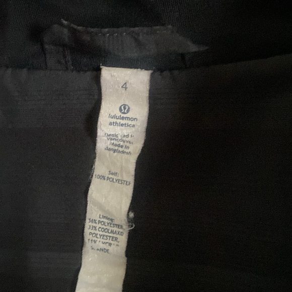 Lululemon Athletica Black Windbreaker Jacket - Picture 5 of 7